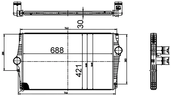 Chladič turba MAHLE CI 520 000S