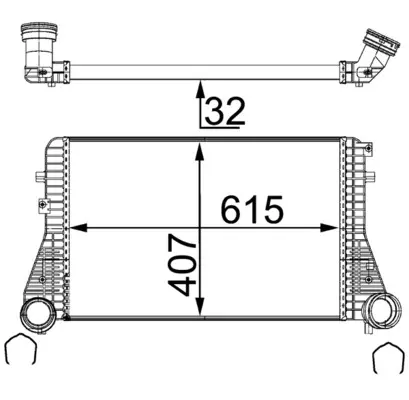Chladič turba MAHLE CI 83 000S