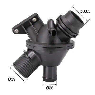 Termostat, chladivo MAHLE TM 25 108