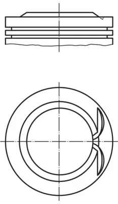 Píst MAHLE 028 PI 00146 000