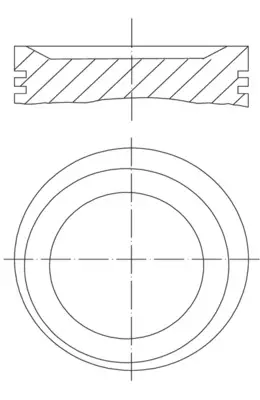 Píst MAHLE 011 75 01