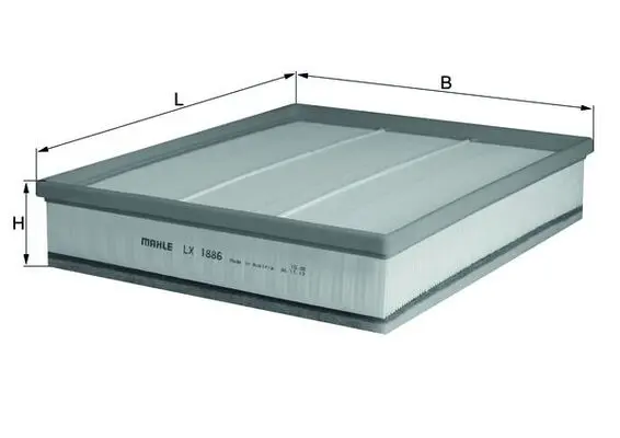 Vzduchový filtr MAHLE LX 1886
