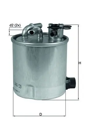 Palivový filtr KNECHT KL 440/23