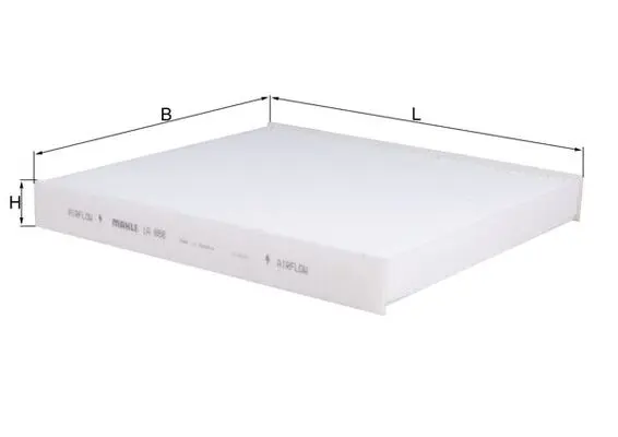 MAHLE ORIGINAL Filtr, vzduch v interiéru LA888