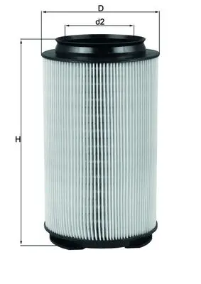 Vzduchový filtr MAHLE LX 1628