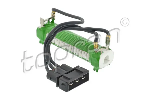 Předřazený odpor, elektromotor (ventilátor chladiče) TOPRAN 115 557