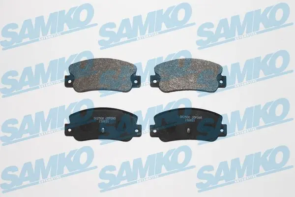 Sada brzdových destiček, kotoučová brzda SAMKO 5SP095