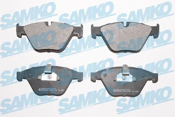 Sada brzdových destiček, kotoučová brzda SAMKO 5SP1193
