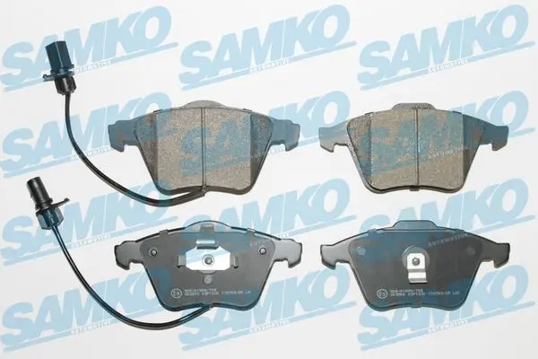 Sada brzdových destiček, kotoučová brzda SAMKO 5SP1230