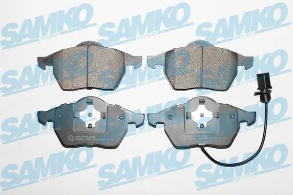 Sada brzdových destiček, kotoučová brzda SAMKO 5SP1238