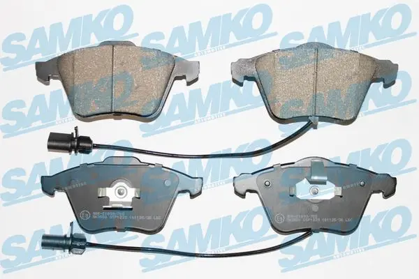 Sada brzdových destiček, kotoučová brzda SAMKO 5SP1239