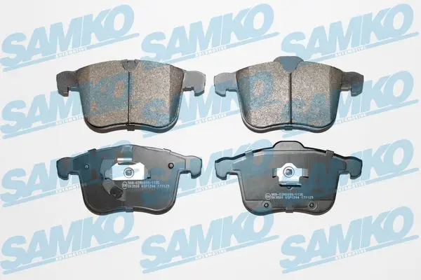 SAMKO Sada brzdových destiček, kotoučová brzda 5SP1244