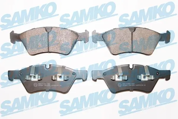 Sada brzdových destiček, kotoučová brzda SAMKO 5SP1253