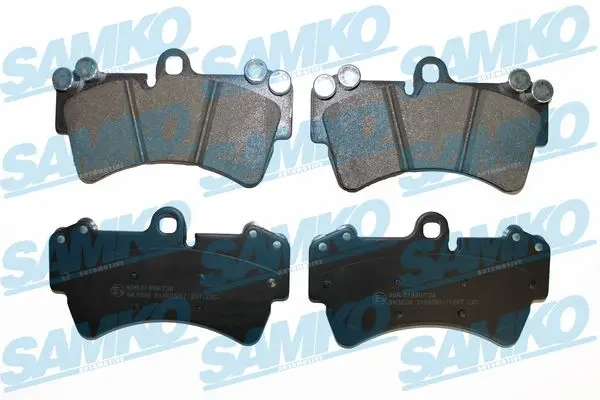 Sada brzdových destiček, kotoučová brzda SAMKO 5SP1257