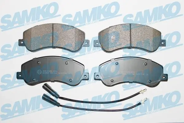 Sada brzdových destiček, kotoučová brzda SAMKO 5SP1260