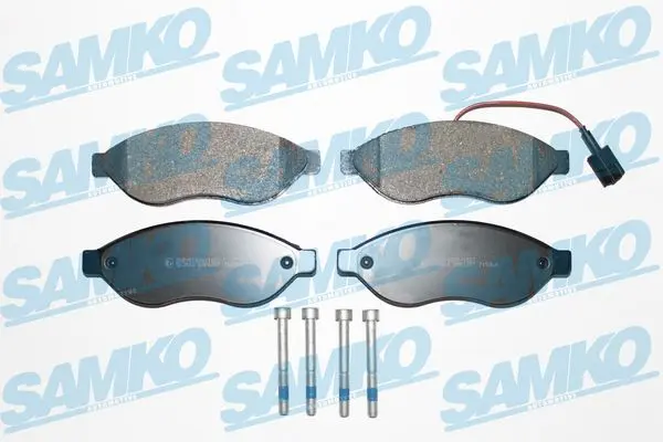 Sada brzdových destiček, kotoučová brzda SAMKO 5SP1287
