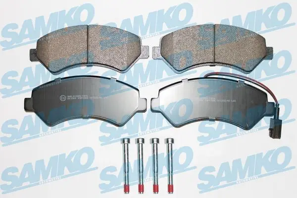 Sada brzdových destiček, kotoučová brzda SAMKO 5SP1288