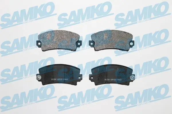 Sada brzdových destiček, kotoučová brzda SAMKO 5SP129
