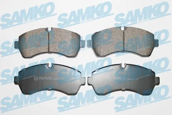 Sada brzdových destiček, kotoučová brzda SAMKO 5SP1295