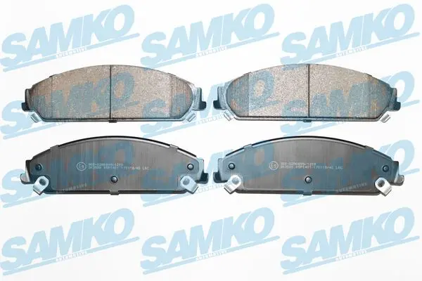 Sada brzdových destiček, kotoučová brzda SAMKO 5SP1401