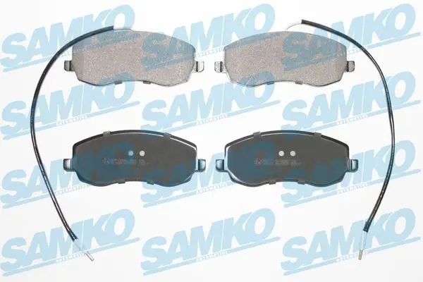 Sada brzdových destiček, kotoučová brzda SAMKO 5SP1557