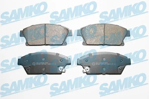 SAMKO Sada brzdových destiček, kotoučová brzda 5SP1562