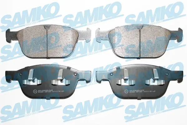Sada brzdových destiček, kotoučová brzda SAMKO 5SP1597