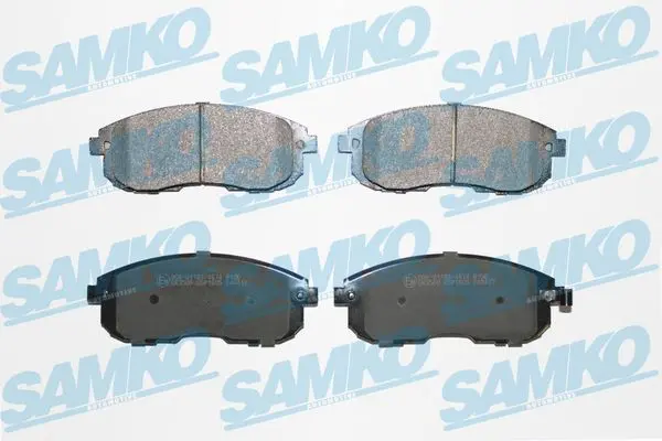 Sada brzdových destiček, kotoučová brzda SAMKO 5SP1605