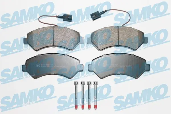 Sada brzdových destiček, kotoučová brzda SAMKO 5SP1721