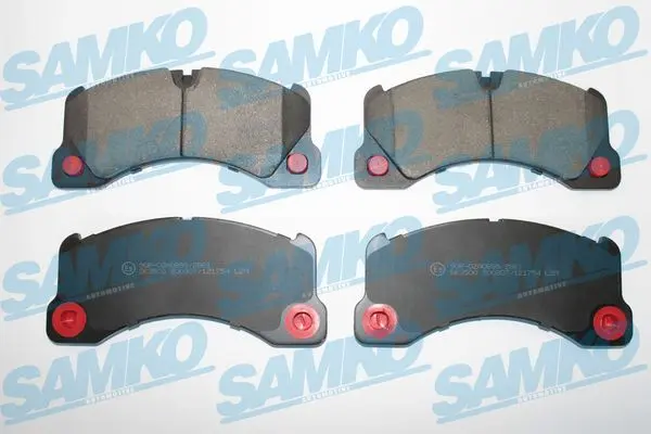 SAMKO Sada brzdových destiček, kotoučová brzda 5SP1754