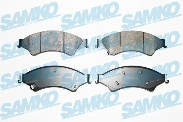 Sada brzdových destiček, kotoučová brzda SAMKO 5SP1768