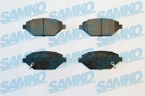 Sada brzdových destiček, kotoučová brzda SAMKO 5SP2049