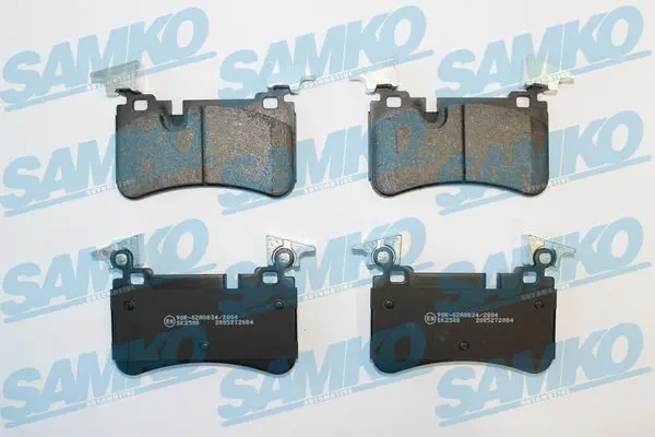 Sada brzdových destiček, kotoučová brzda SAMKO 5SP2084