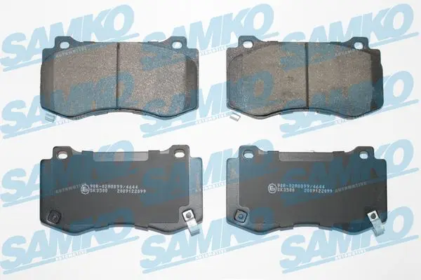 Sada brzdových destiček, kotoučová brzda SAMKO 5SP2099
