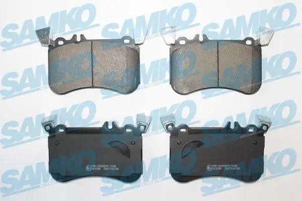 SAMKO Sada brzdových destiček, kotoučová brzda 5SP2100