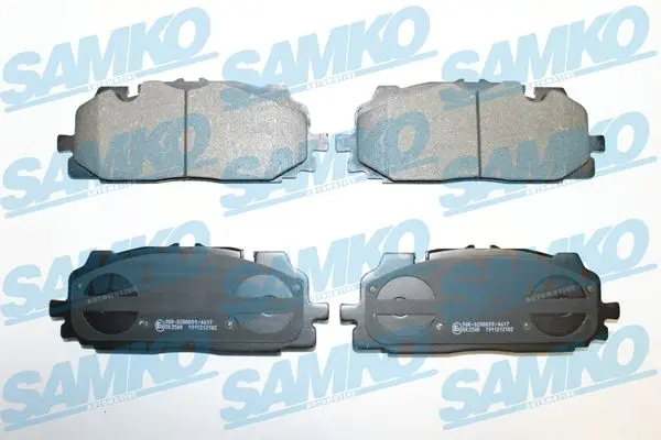 Sada brzdových destiček, kotoučová brzda SAMKO 5SP2102