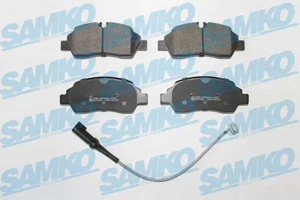 Sada brzdových destiček, kotoučová brzda SAMKO 5SP2130A