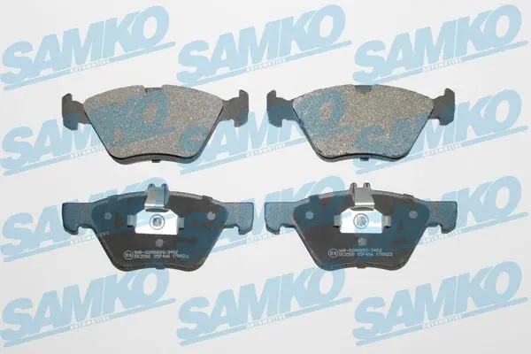 Sada brzdových destiček, kotoučová brzda SAMKO 5SP406