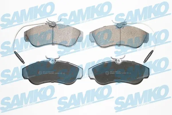 Sada brzdových destiček, kotoučová brzda SAMKO 5SP494