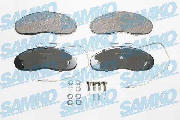 Sada brzdových destiček, kotoučová brzda SAMKO 5SP580