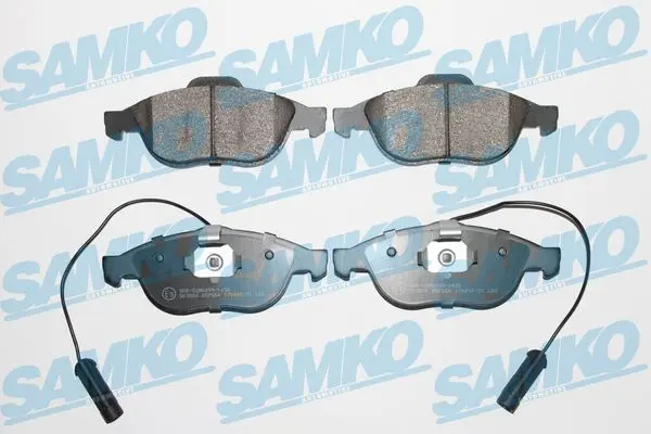 Sada brzdových destiček, kotoučová brzda SAMKO 5SP664