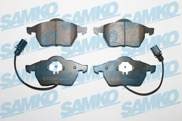SAMKO Sada brzdových destiček, kotoučová brzda 5SP790