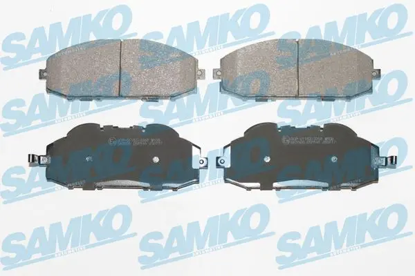 SAMKO Sada brzdových destiček, kotoučová brzda 5SP845