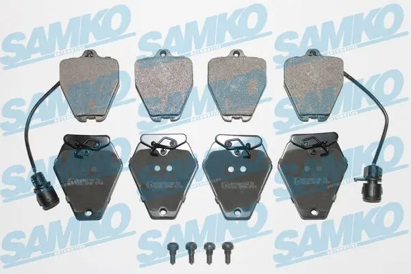 Sada brzdových destiček, kotoučová brzda SAMKO 5SP981