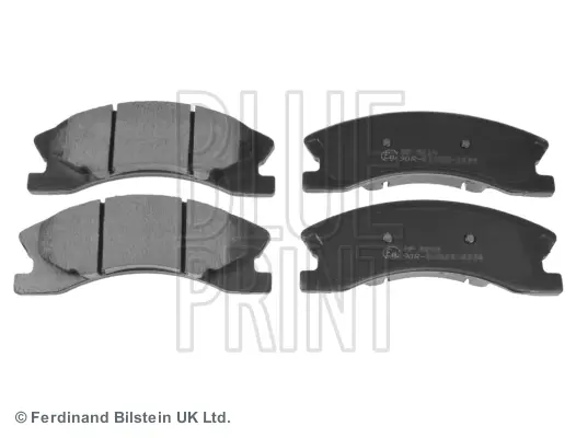 Sada brzdových destiček, kotoučová brzda BLUE PRINT ADA104217
