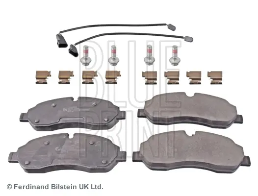 Sada brzdových destiček, kotoučová brzda BLUE PRINT ADF124211