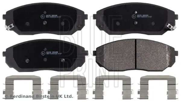 Sada brzdových destiček, kotoučová brzda BLUE PRINT ADG04258