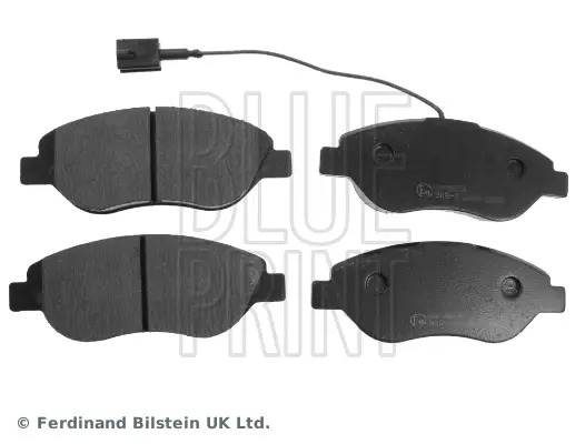 Sada brzdových destiček, kotoučová brzda BLUE PRINT ADL144203
