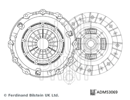 Sada spojky BLUE PRINT ADM53069