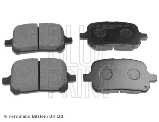 Sada brzdových destiček, kotoučová brzda BLUE PRINT ADT34290